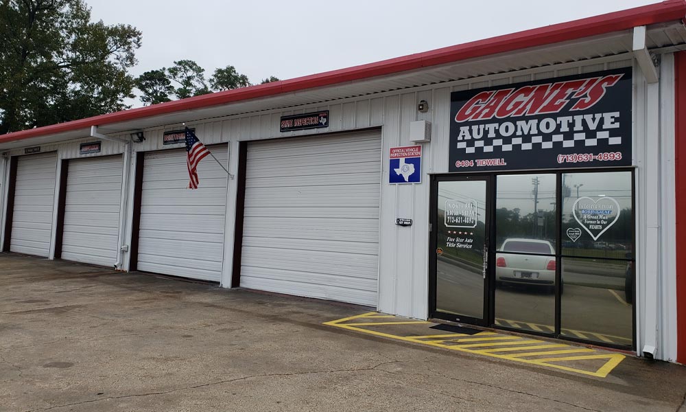 Exterior Auto Repair Shop